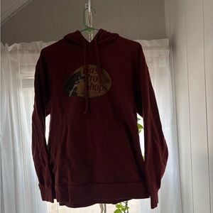 Bass Pro Shops Men's Burgundy Hoodie